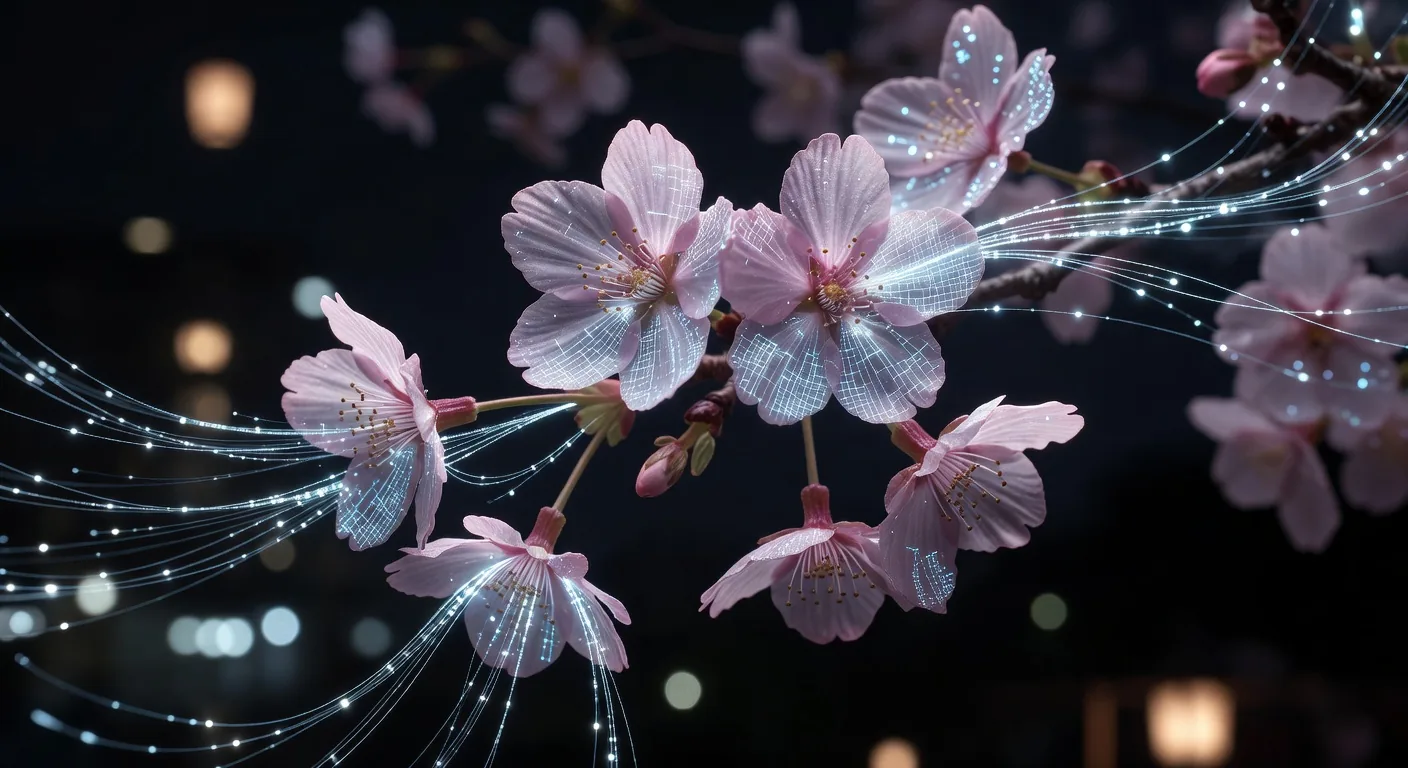 桜デジタル夜