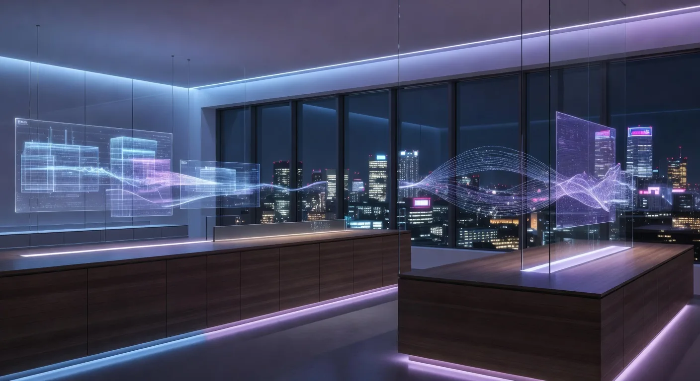 フューチャリスティックイノベーションラボ夜景