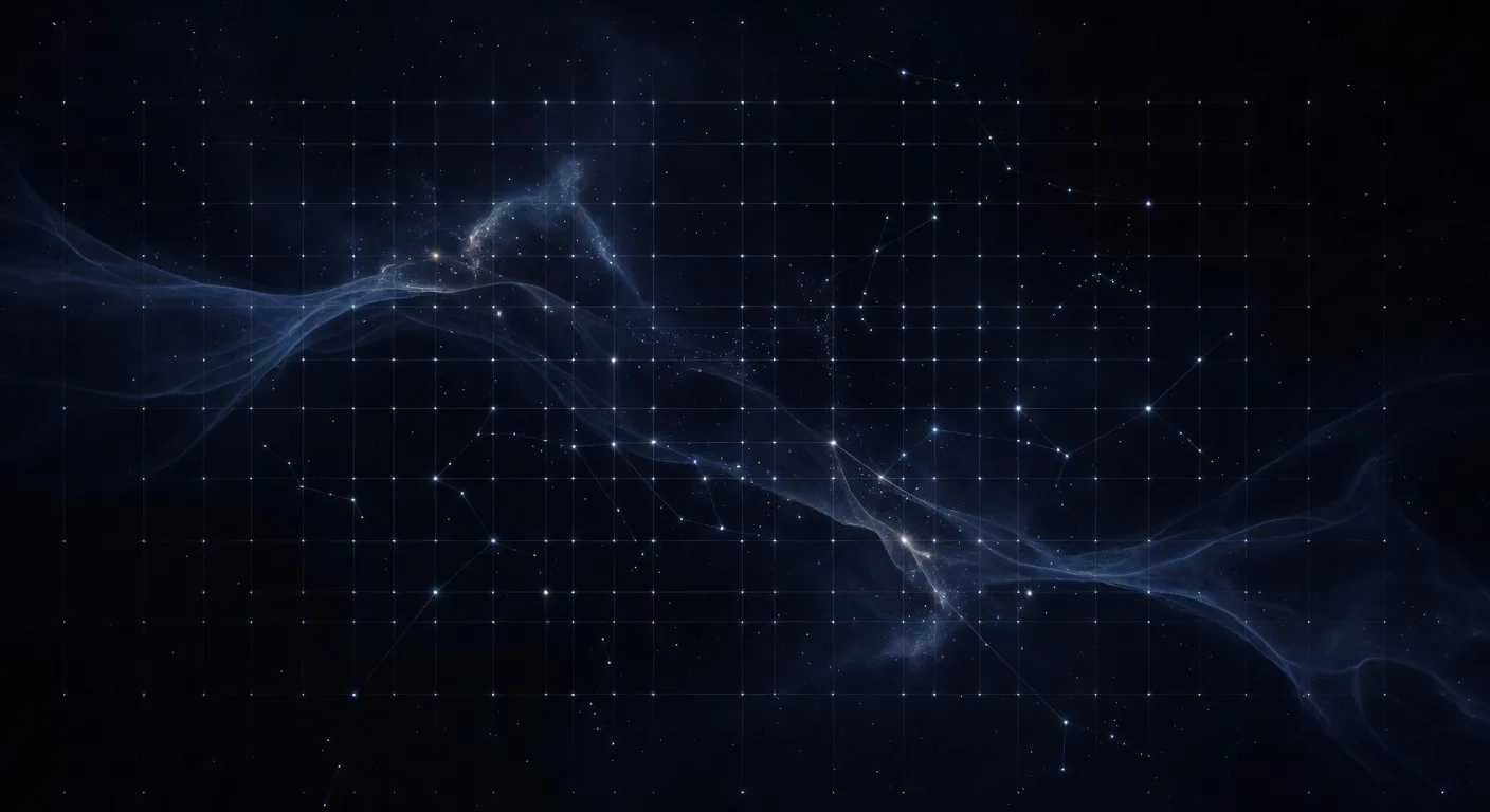 Night Cosmic Grid Strands